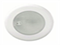 Plafonnier halogène encastré, à bouton-poussoir marche/arrêt, 12 V - 5 W, diamètre 19 mm