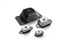 Support moteur, marin estampillé : 65 CtoC : 14 cm M16 femelle