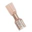 Cosses à sertir femelles rouges, gainées thermorétractables, calibre 22-18 AWG, paquet de 100