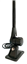 Antenne VHF 156-163 MHz, 1,50 m, 3 dBi, fournie avec embout en nylon et câble de 5 m.
