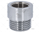EMBOUT REDUCTION LAITON CHROME F3/8-M1/2