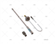 Antenne VHF en nylon fixe 0,6 m 6 dB
