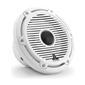 Haut-parleur coaxial marin 6,5", grilles blanches classiques M6-650X-C-GwGw