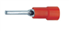 Cosse pointe rouge de 0.2 à 1.5mm2