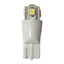 Bulb 12V, LED, T10, W2.1X9.2D, cool white - 4SMDs+1LED, 9,2x29,5mm