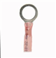 Cosse à anneau thermorétractable rouge 22-18 AWG 3/8"