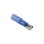 Déconnexion par sertissage, femelle bleue, gaine thermorétractable 16-14 ga