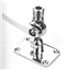 embase d'antenne à cliquet, inox 316, 63 x 92 mm, H 110 mm