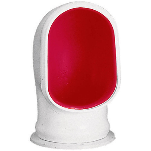 Capot, ouverture haute : 142 Rouge Flux d'air Ø : 82 avec plaque