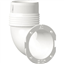 Manchon coude blanc 3''