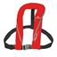Gilet gonflable Pilot 165 XXL avec harnais auto rouge