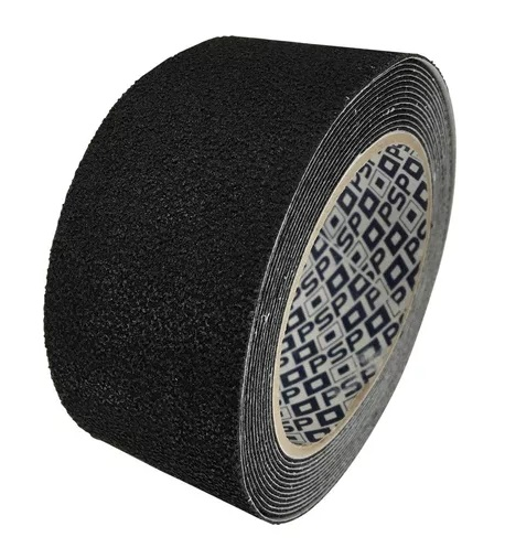 Ruban antidérapant, adhérence souple, 50 mm x 4 m, noir