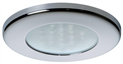Spot LED Ø 72 mm TED inox 10/30 V blanc chaud