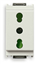 Prise Idea Outlet, italienne/P17-11, 2P+T, 16A/250V SICURY Bpresa, blanche