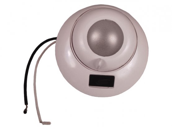 Plafonnier pivotant en plastique blanc