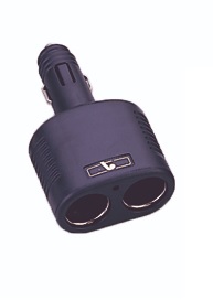 Prise pour allume-cigare 20 mm double