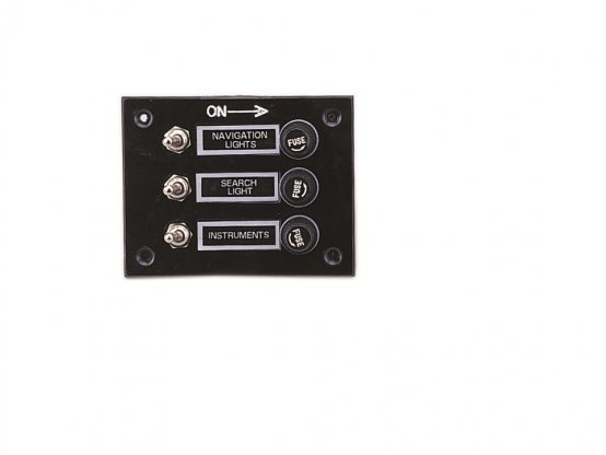 Panneau de distribution à 3 postes