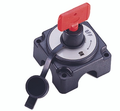 Interrupteur à batterie, mini avec clé amovible