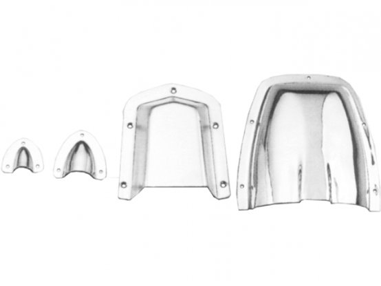 Grille d'aération à clapet, acier inoxydable 1,5 x 1-5/8"