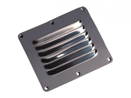 Vent Grill , Louver5 x 4-1/2 SS Rect