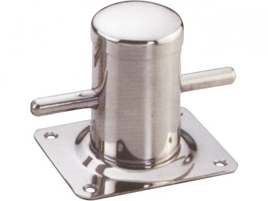 Mèche d'amarrage, acier inoxydable avec plaque 5-7/8 x 4,75"