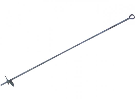 Vis d'amarrage, disque Ø 4", tige Ø 5/8", longueur : 4,5'