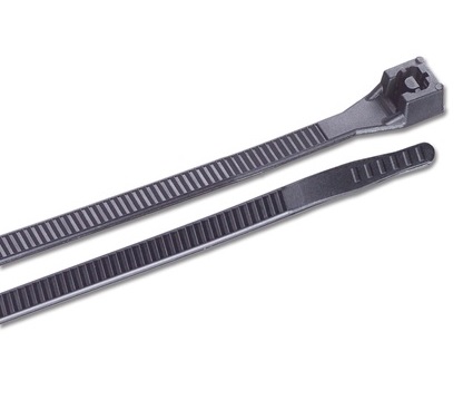 Attaches de câble robustes, 15 pouces, résistantes aux UVB, lot de 25