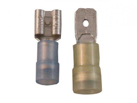 Déconnexion par sertissage, femelle/mâle Nyl.Isolation 16-1