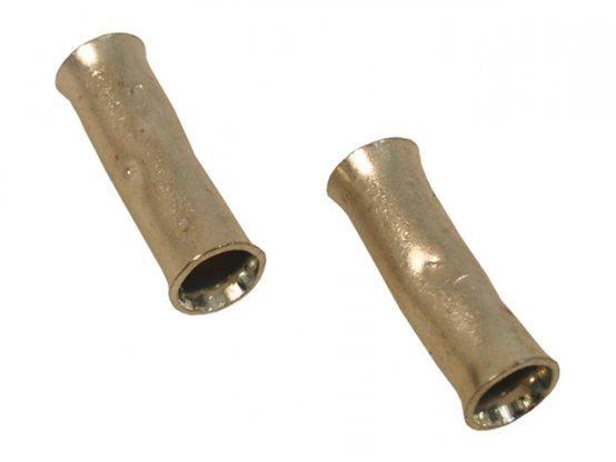 Raccord bout à bout, fil de cuivre étamé HD de calibre 8, paquet de 2