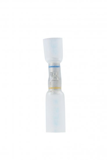 Raccord bout à bout à sertir, gaine thermorétractable étagée 16-14 ga