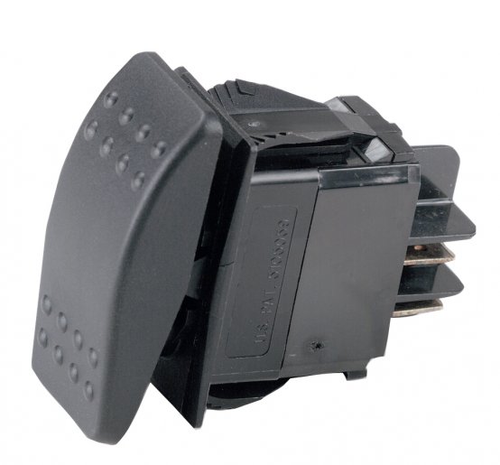 Interrupteur à bascule, unipolaire (marche/arrêt), 20 A/12 V