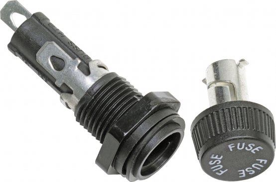 Porte-fusible, AGC et MDL pour montage sur panneau