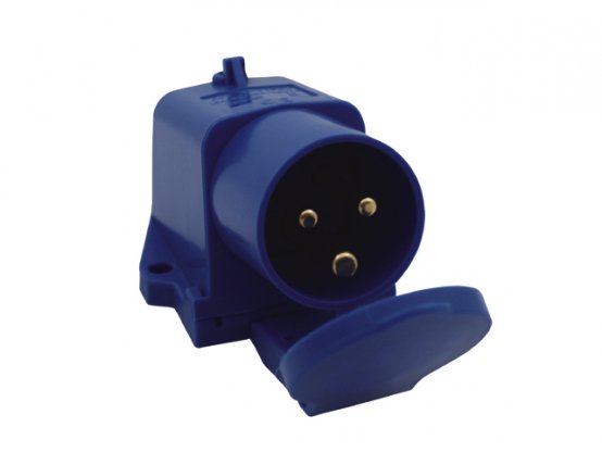 Prise d'alimentation, Mal CEE 220V 16A triphasée avec couvercle