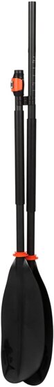 Pagaie de kayak asymétrique réglable en aluminium, 7-7,5 pouces