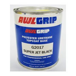 Peinture Poly-U, noir de jais intense (1 quart)