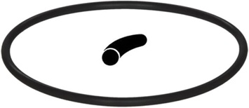 Joint torique, f/6" pour extraire la plaque de pont