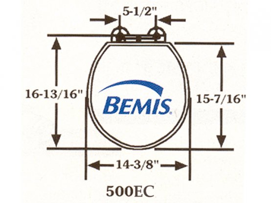 Abattant de toilette blanc, grand modèle, facile à retirer