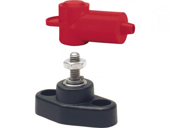 Poteau électrique, mini-goujon : 1/4"-20 L : 3/4"