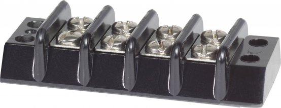 Bornier à 4 voies 30 A 8 vis