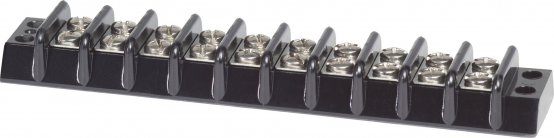 Bornier à 10 voies 30 A 20 vis