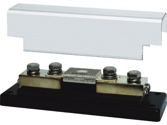 Bloc de fusibles, goujons ANL 750A max. en acier inoxydable