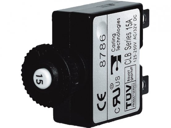 Disjoncteur à bouton-poussoir 10 A