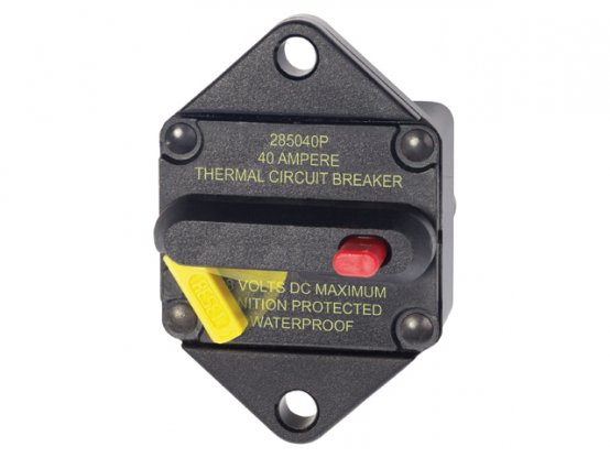 Disjoncteur, 50 A, montage sur panneau, bus 285