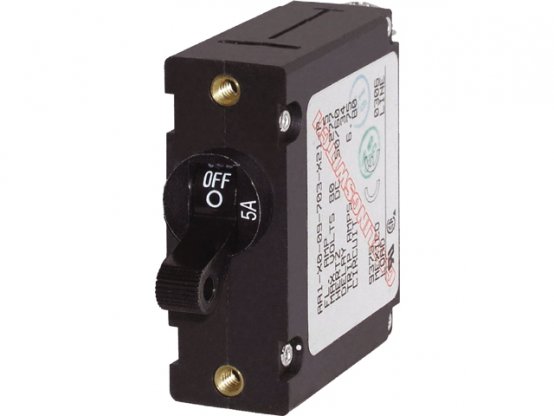 Circuit-Breaker, 15A Black A-Series