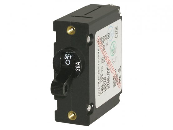 Disjoncteur 25 A noir série A