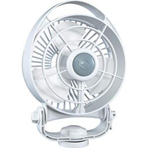 Ventilateur Bora Marine 3 vitesses 24 V blanc