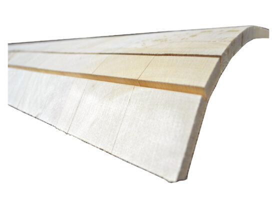 Panneau en balsa, épaisseur : 1″, 24″ x 48″, poids : 9,5 lb/pi³
