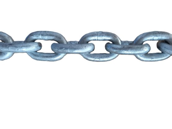 Chaîne, maillons courts 10 mm P30 mm, galvanisée grade 40, au pied