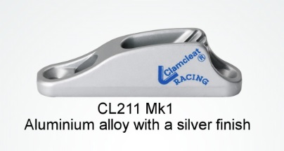 Clamcleat, Racing Jr Up to 6mm  Alu