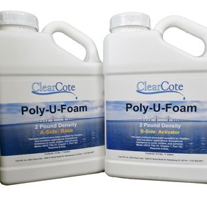 Mousse expansive en polyuréthane, densité 2 lb, 2 composants (kit de 2 gallons) A+B